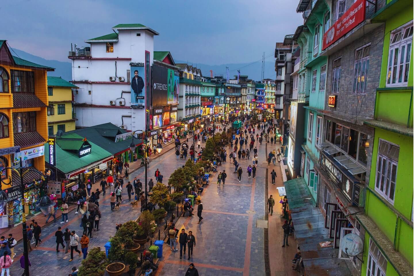 Mahatma Gandhi Marg (MG Market) Gangtok